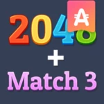 ultimate 2048 match3 android application logo